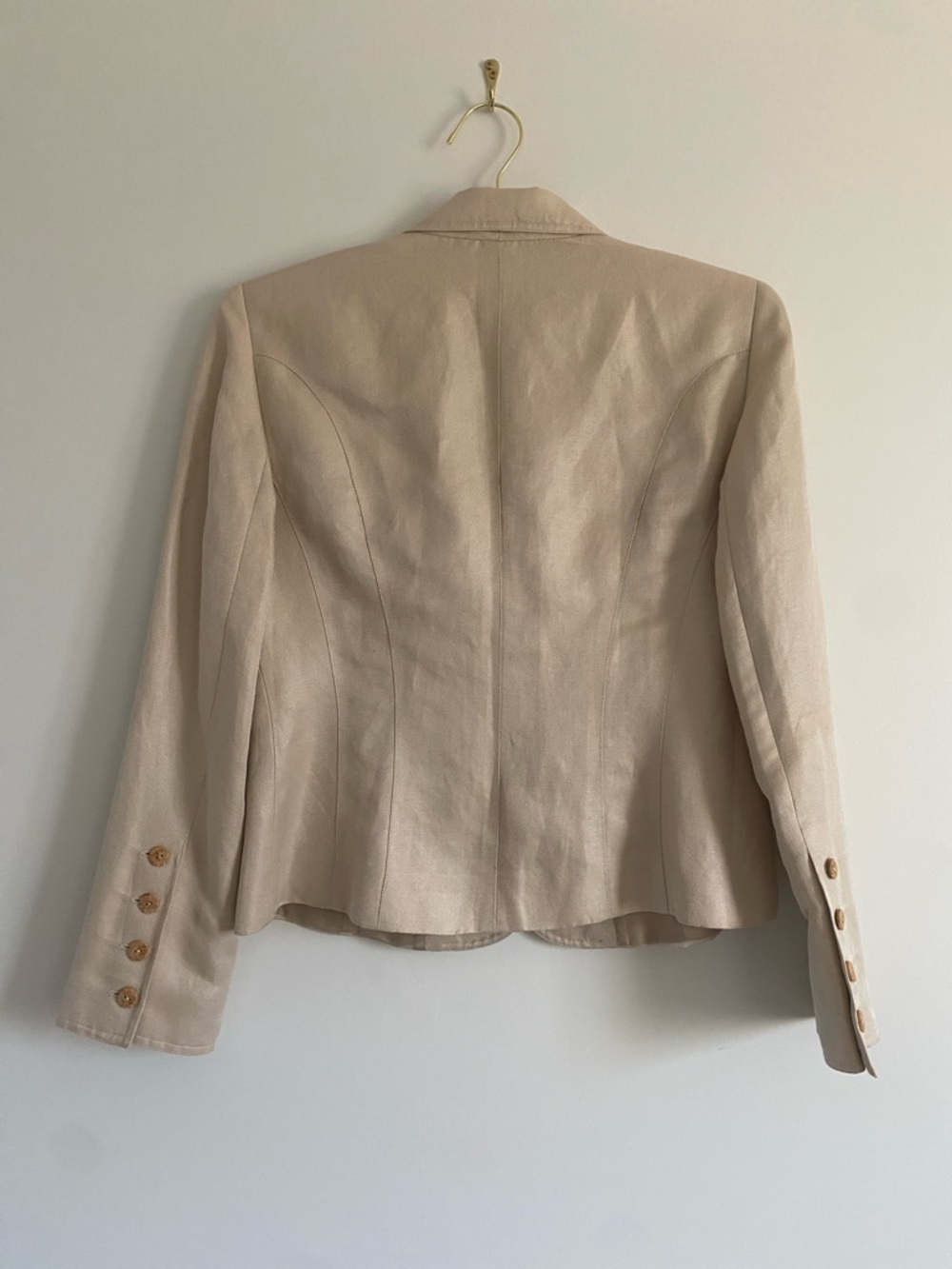 Lafayette 148 New York | Linen Silk Blazer | Size 10 - Picture 7 of 9